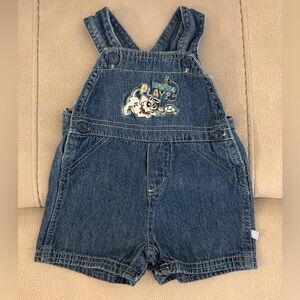 Vintage 101 Dalmatians Disney Overalls